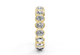 Petite Elysees Oval Classic Eternity Bands