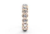 Petite Elysees Oval Classic Eternity Bands