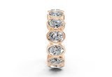 Elysees Oval Classic Eternity Bands