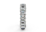 Melrose Emerald Classic Eternity Bands 6 Carat Total Wt.