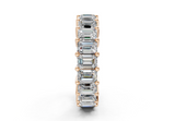 Melrose Emerald Classic Eternity Bands