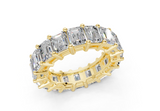 Melrose Emerald Classic Eternity Bands 8½ Carat Total Wt.