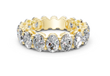 Melrose Oval Classic Eternity Bands