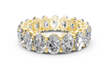 Melrose Oval Classic Eternity Bands