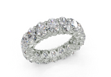 Melrose Oval Classic Eternity Bands 6½ Carat Total Wt.