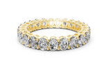 Melrose Oval Classic Eternity Bands 2½ Carat Total Wt.