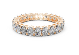 Melrose Oval Classic Eternity Bands