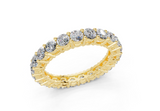 Petite Melrose Round Classic Eternity Bands