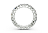 Petite Melrose Round Classic Eternity Bands