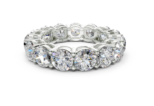 Melrose Round Classic Eternity Bands