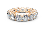 Melrose Round Classic Eternity Bands 7 Carat Total Wt.