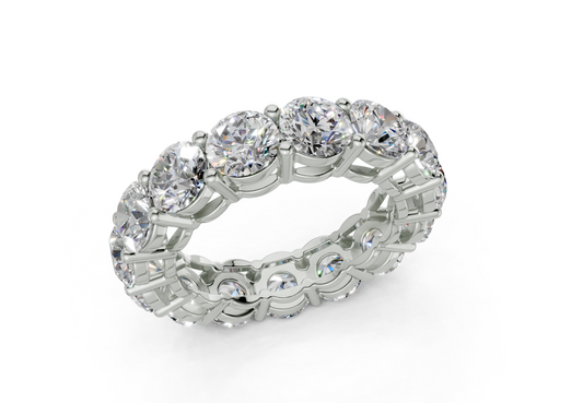 Melrose Round Classic Eternity Bands