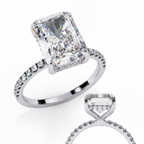 Mirielle (Radiant) Diamond Engagement Ring