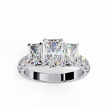 Silas (Radiant) Diamond Engagement Ring