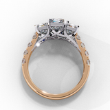 Silas (Radiant) Diamond Engagement Ring