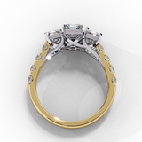 Silas (Emeraid) Diamond Engagement Ring