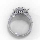 Silas (Emeraid) Diamond Engagement Ring