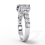 Silas (Emeraid) Diamond Engagement Ring