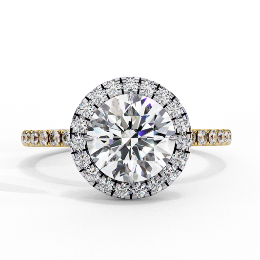 Nightshade (Round) Diamond Engagement Ring