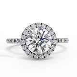 Nightshade (Radiant) Diamond Engagement Ring