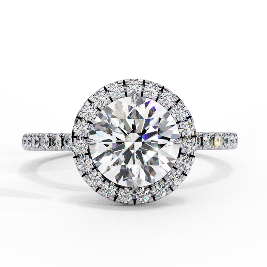 Nightshade (Round) Diamond Engagement Ring