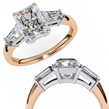 Neo (Radiant) Diamond Engagement Ring