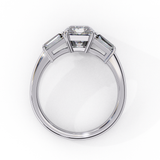 Neo (Radiant) Diamond Engagement Ring