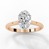 Maia (Oval) Diamond Engagement Ring