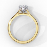 Maia (Oval) Diamond Engagement Ring