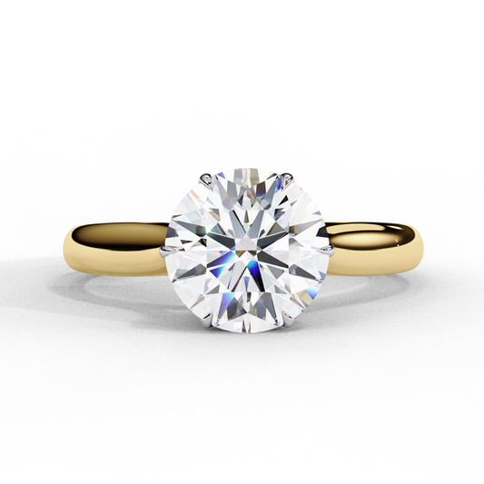 Maia (Round) Diamond Engagement Ring