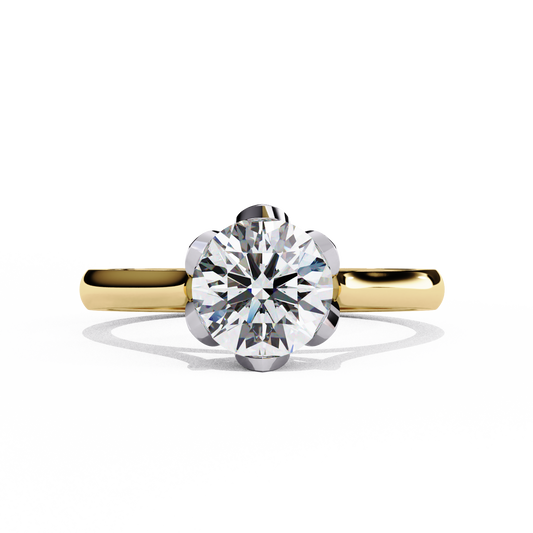 Vega (Round) Diamond Engagement Ring