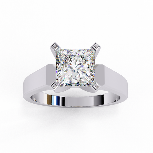 Sirius Princess Diamond Engagement Ring