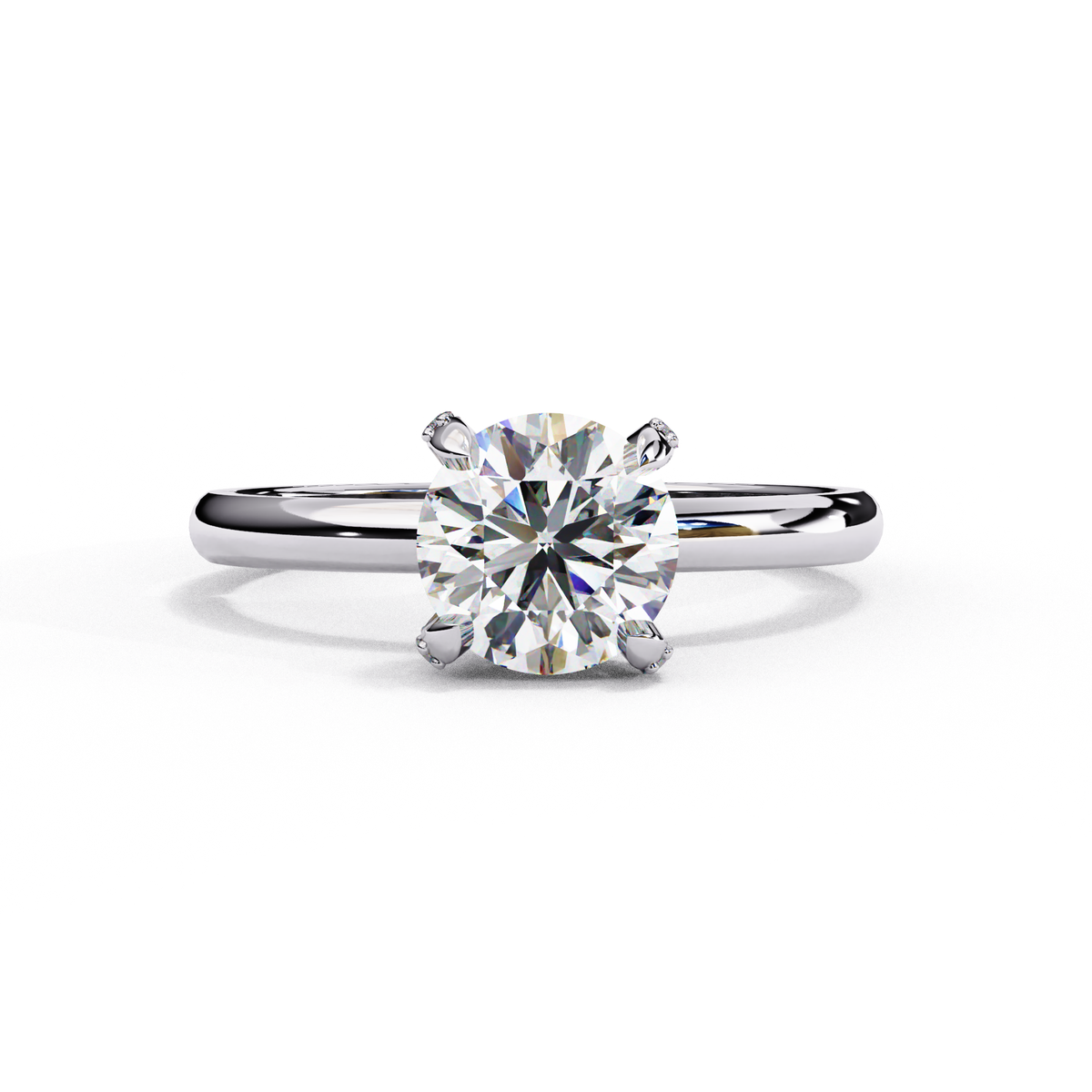 Maven (Round) Diamond Engagement Ring