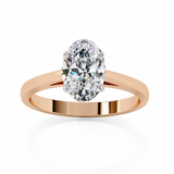 Orionna (Oval) Diamond Engagement Ring