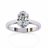 Orionna (Oval) Diamond Engagement Ring