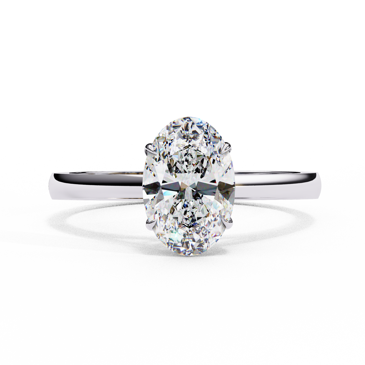 Orionna (Oval) Diamond Engagement Ring