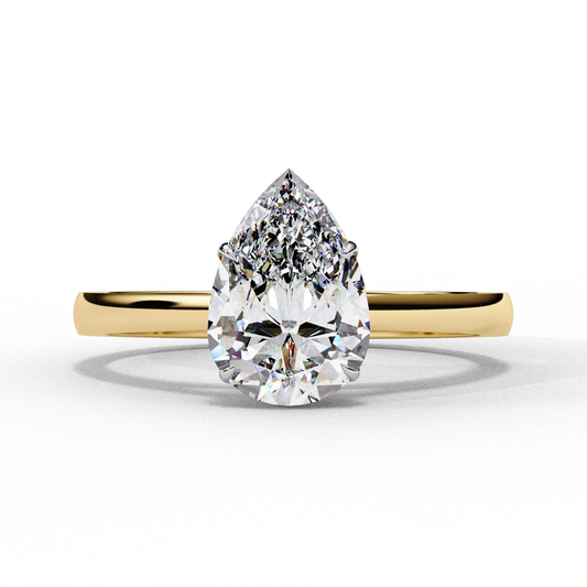 Persephone (Pear) Diamond Engagement Ring