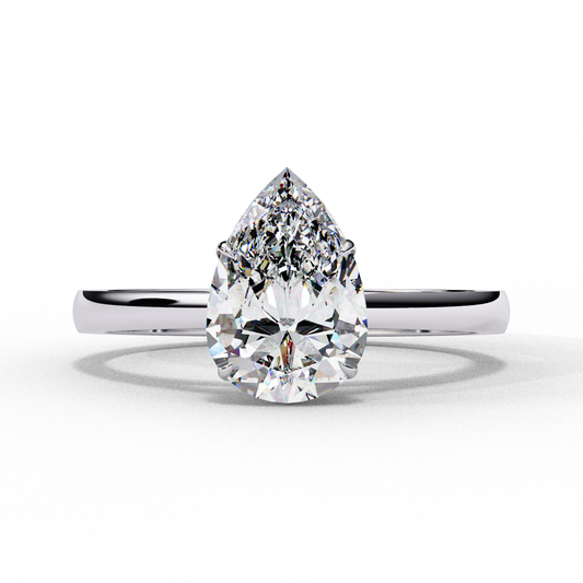 Persephone (Pear) Diamond Engagement Ring