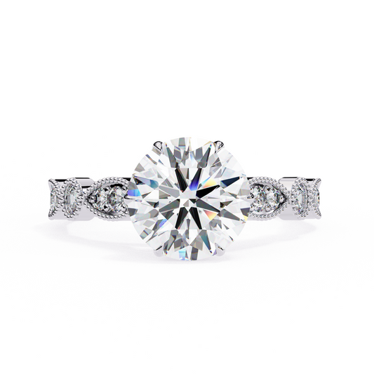 Mystical (Round) Diamond Engagement Ring