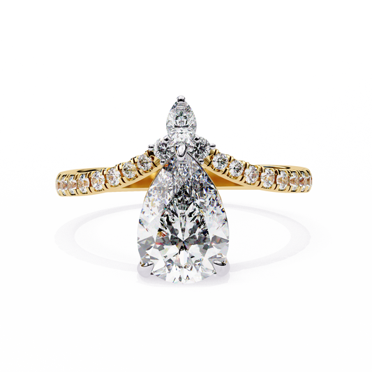 Primrose (Pear) Diamond Engagement Ring