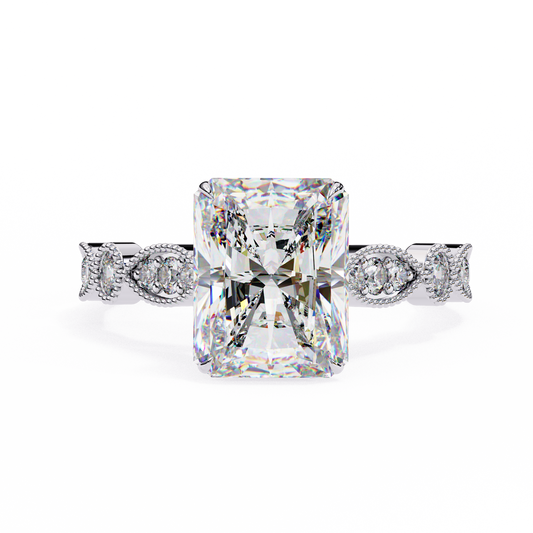 Meadow (Radiant) Diamond Engagement Ring