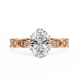 Meadow (Oval) Diamond Engagement Ring