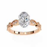 Meadow (Oval) Diamond Engagement Ring