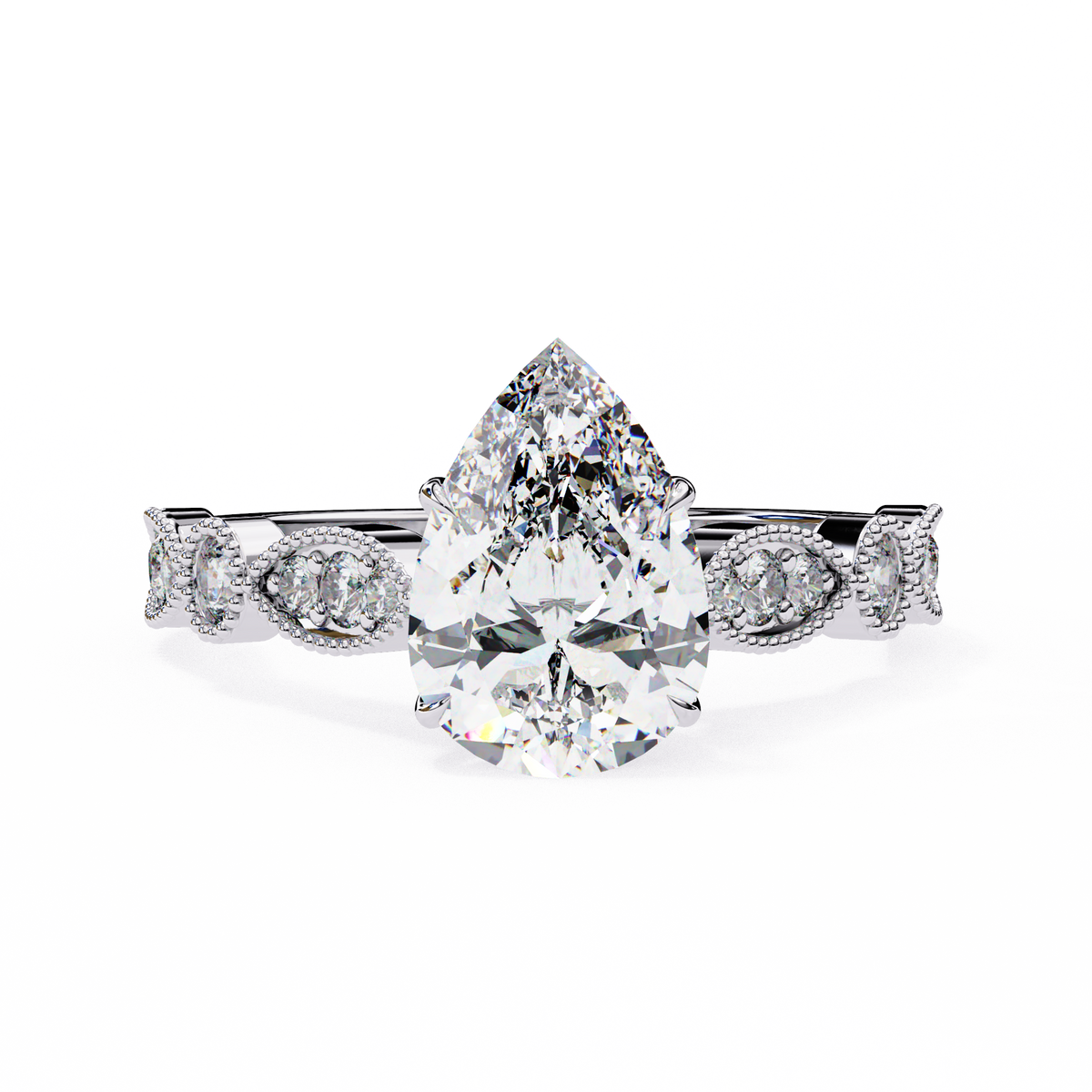 Meadow (Pear) Diamond Engagement Ring