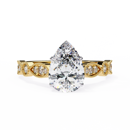 Meadow (Pear) Diamond Engagement Ring