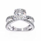 Senna (Cushion Square) Diamond Engagement Ring