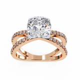 Senna (Cushion Square) Diamond Engagement Ring