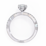 Senna (Oval) Diamond Engagement Ring