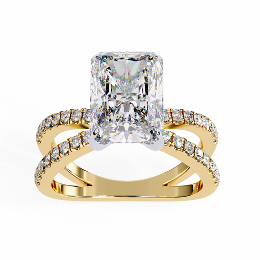 Senna (Radiant) Diamond Engagement Ring