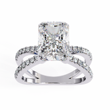 Senna (Cushion Square) Diamond Engagement Ring